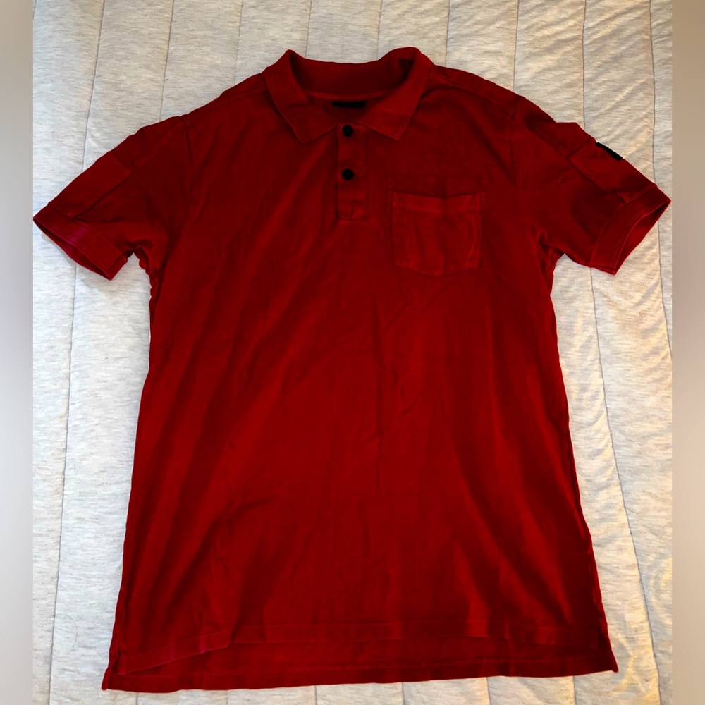 Men’s XXL Red Belstaff Polo